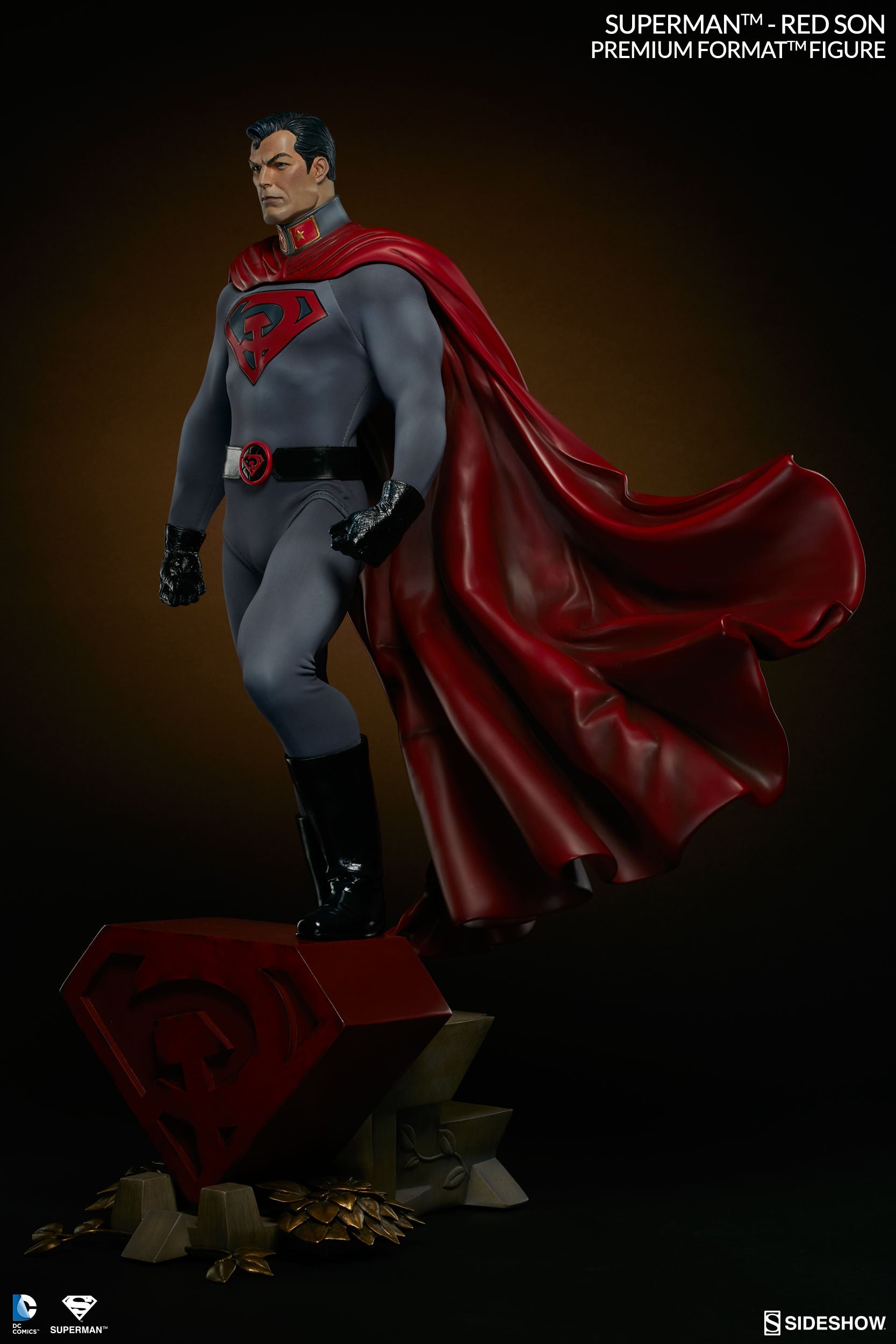SIDESHOW Dc Comics Superman Red Son Premium Format Figure 1 4 Animetoys