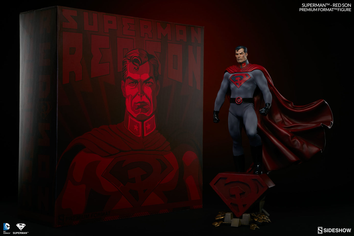 SIDESHOW - Dc Comics - Superman Red Son - Premium Format Figure 1/4