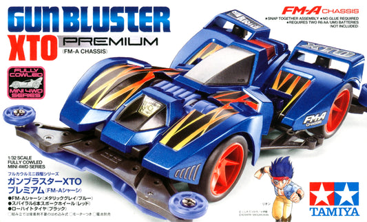TAMIYA - mini4WD Gun Bluster XTO Telaio FM-A  1/32