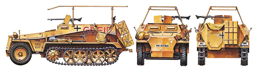 TAMIYA - German Sd.Kfz.250/3 Grief  1/35