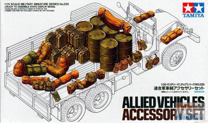 TAMIYA - Allied Vehicles Accessory Set