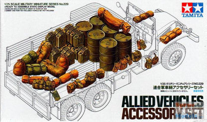 TAMIYA - Allied Vehicles Accessory Set