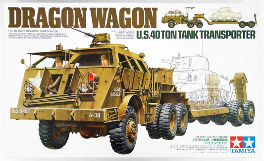 TAMIYA - U.S. 40 Ton Tank Transporter Dragon Wagon  1/35