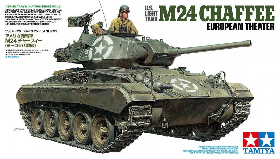 TAMIYA - Tank M24 Chaffee Euro Theater  1/35