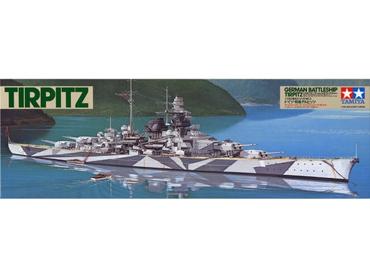 TAMIYA MODEL KIT - German Battleship Tirpitz  1/350