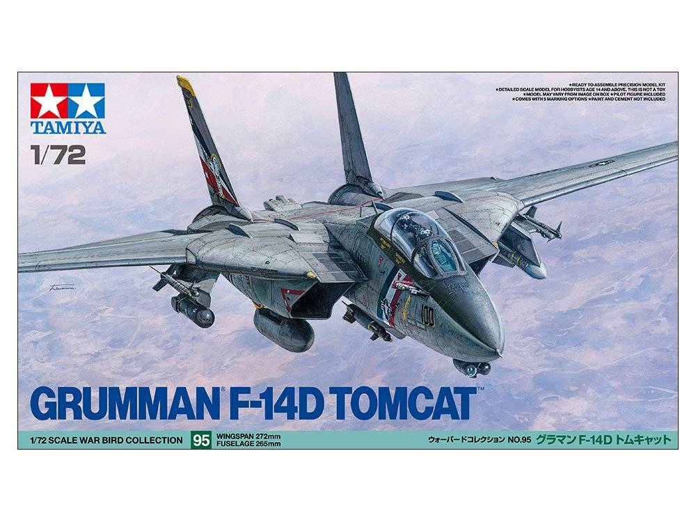 TAMIYA - Grumman F-14D Tomcat  1/72