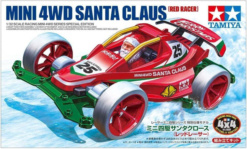 TAMIYA - Mini4WD Jr Santa Claus Red Racer Telaio VS  1/32