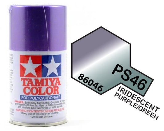 TAMIYA - SPRAY x POLIC. Iridescent Purple/Green  PS46