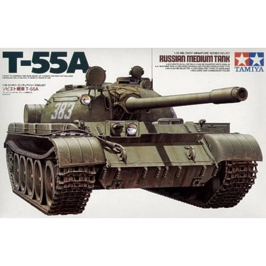 TAMIYA -  Russian Medium Tank T-55A  1/35