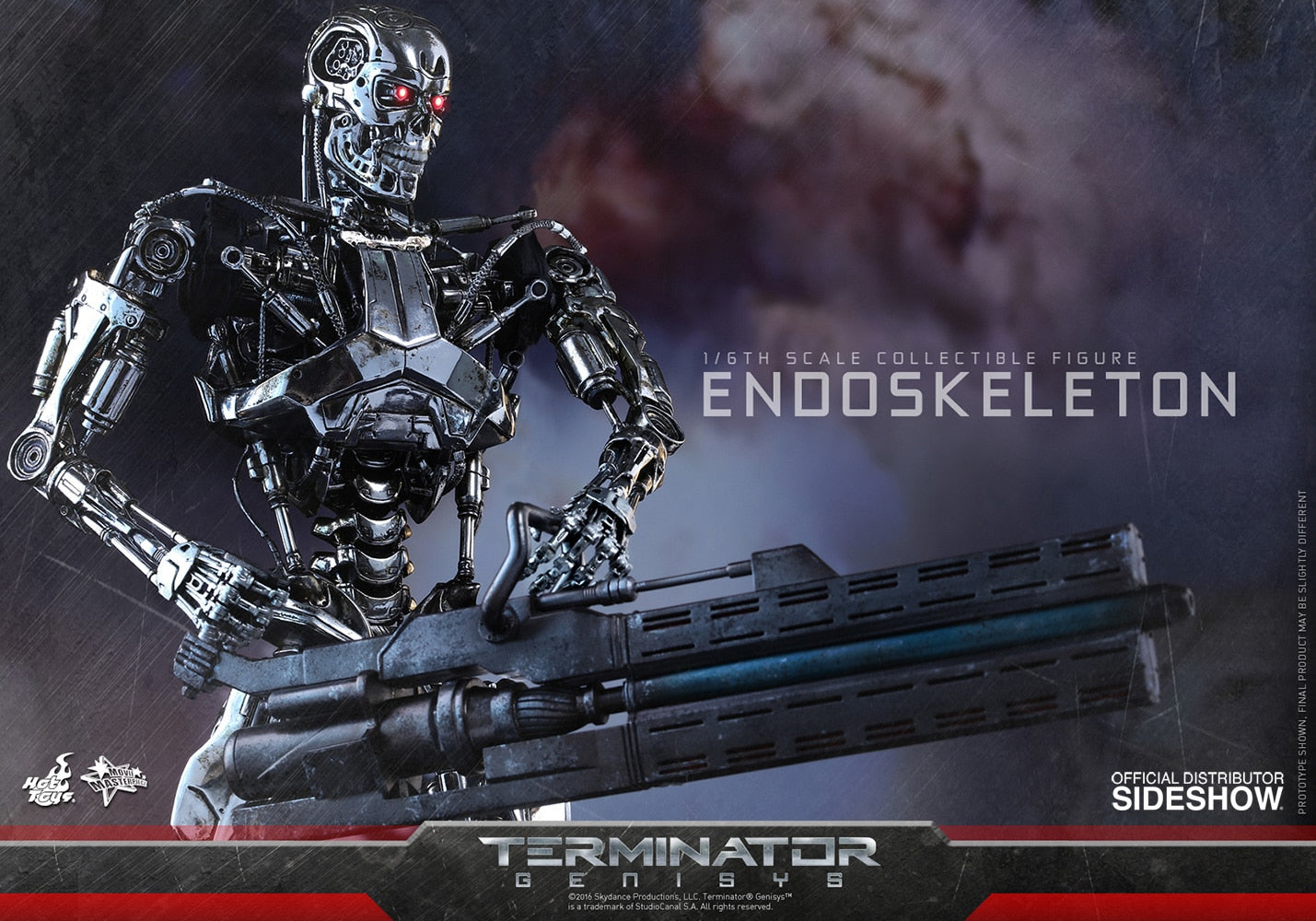 HOT TOYS - Terminator Genisys - Endoskeleton - Movie Masterpiece 1:6 Action Doll