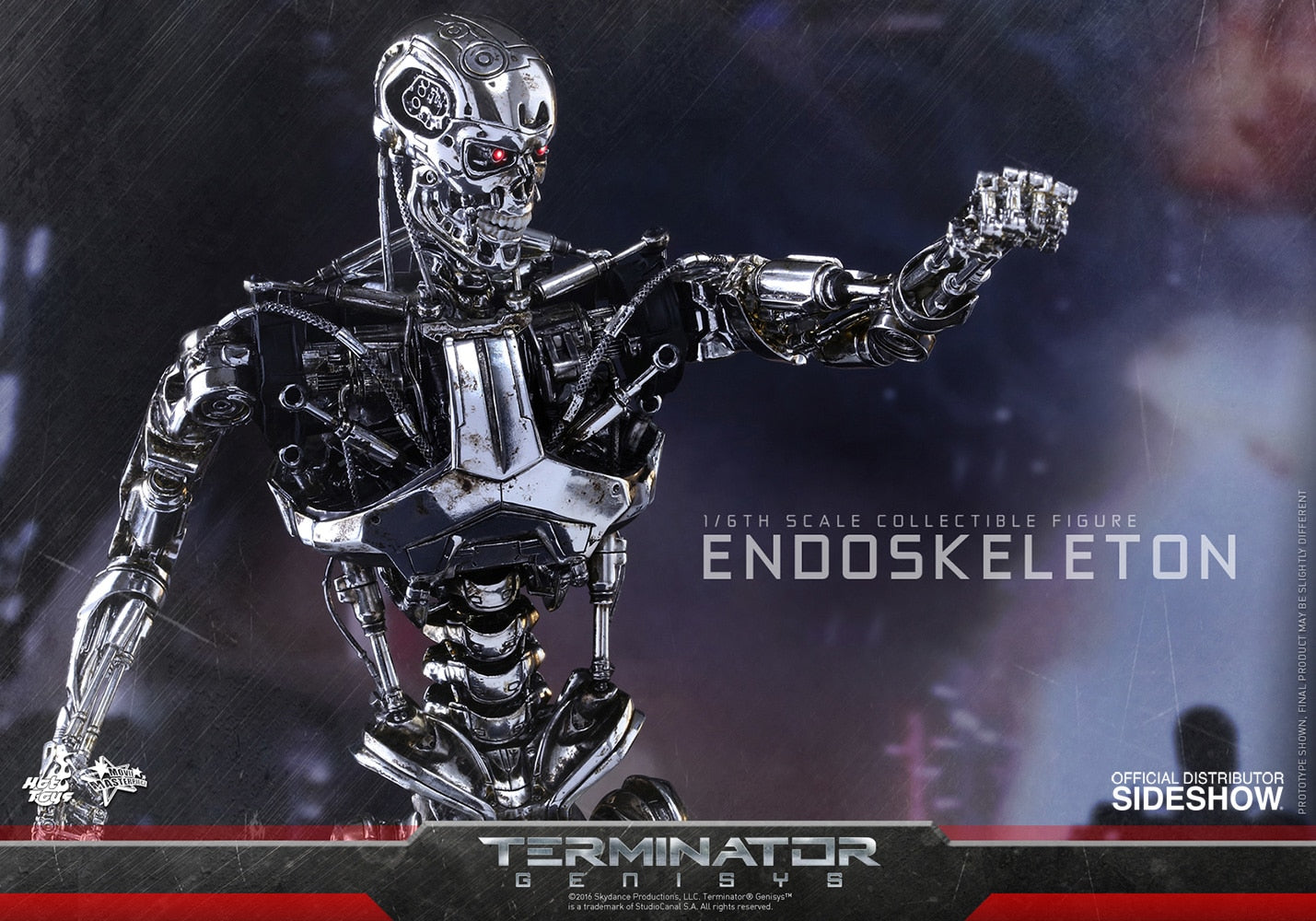 HOT TOYS - Terminator Genisys - Endoskeleton - Movie Masterpiece 1:6 Action Doll