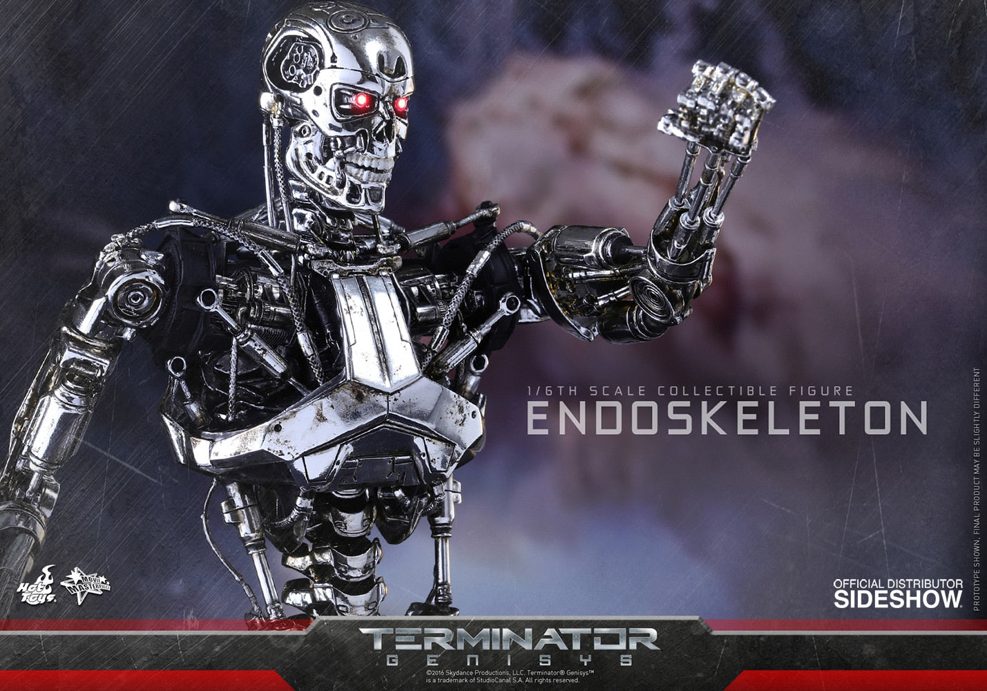 HOT TOYS - Terminator Genisys - Endoskeleton - Movie Masterpiece 1:6 Action Doll