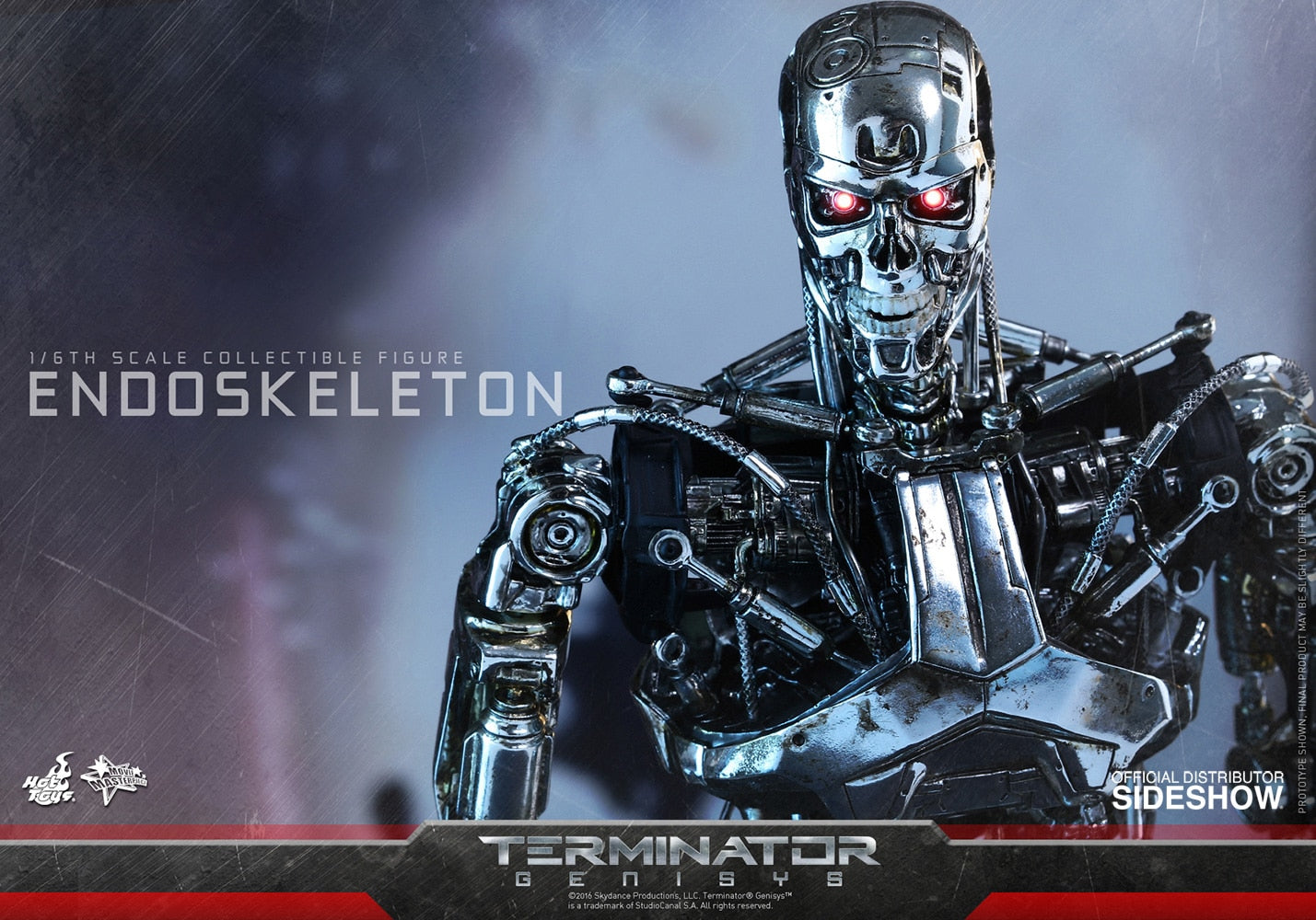 HOT TOYS - Terminator Genisys - Endoskeleton - Movie Masterpiece 1:6 Action Doll