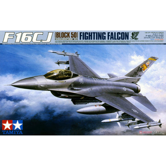 TAMIYA MODEL KIT - F16 CJ Block 50 Fighting Falcon  1/32