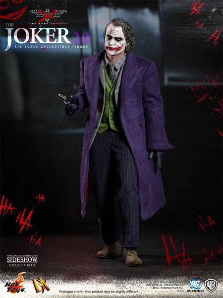 HOT TOYS - Dc Comics - Batman The Dark Knight - Joker 2.0 - DX11- Movie Masterpiece 1:6 Action Doll