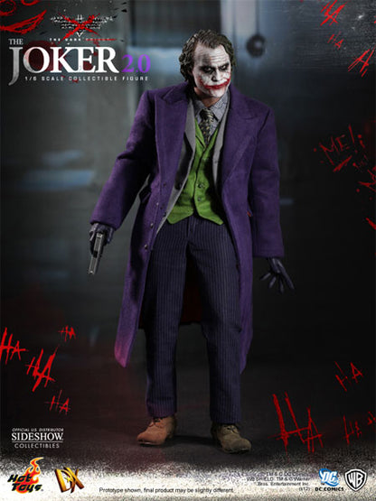 HOT TOYS - Dc Comics - Batman The Dark Knight - Joker 2.0 - DX11- Movie Masterpiece 1:6 Action Doll