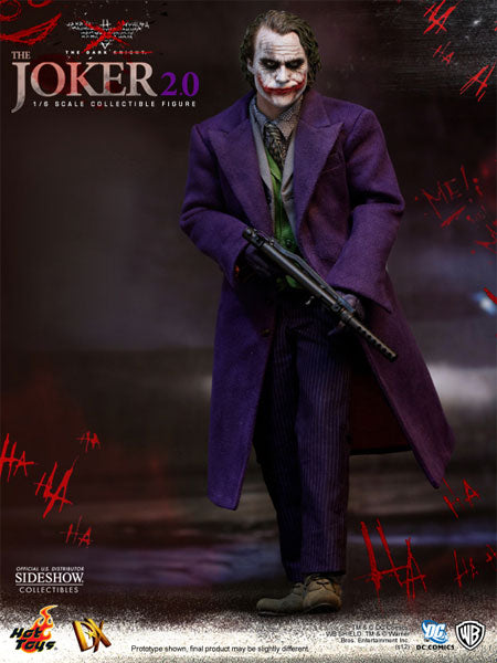 HOT TOYS - Dc Comics - Batman The Dark Knight - Joker 2.0 - DX11- Movie Masterpiece 1:6 Action Doll