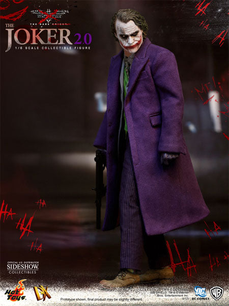 HOT TOYS - Dc Comics - Batman The Dark Knight - Joker 2.0 - DX11- Movie Masterpiece 1:6 Action Doll