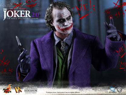 HOT TOYS - Dc Comics - Batman The Dark Knight - Joker 2.0 - DX11- Movie Masterpiece 1:6 Action Doll