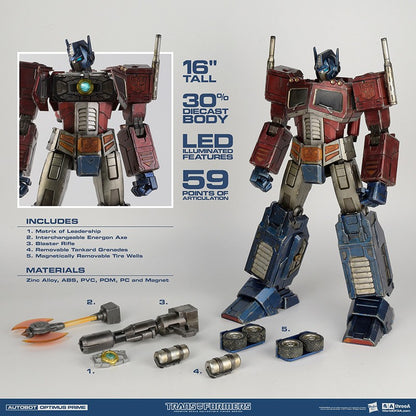THREEZERO - Transformers Generation One - Optimus Prime - Action Figure (40 cm)