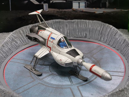 SIXTEEN 12 - UFO Shado Interceptor with Launch Crater Display