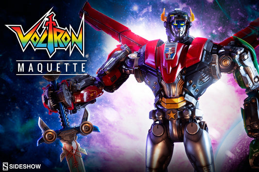 SIDESHOW - Voltron Defender of The Universe - Voltron - EXCLUSIVE Maquette