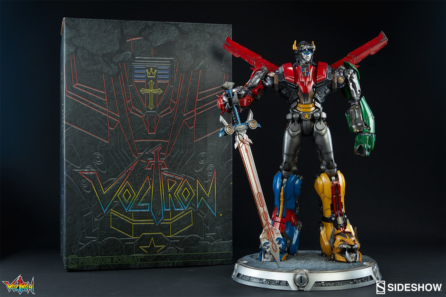 SIDESHOW - Voltron Defender of The Universe - Voltron - EXCLUSIVE Maquette