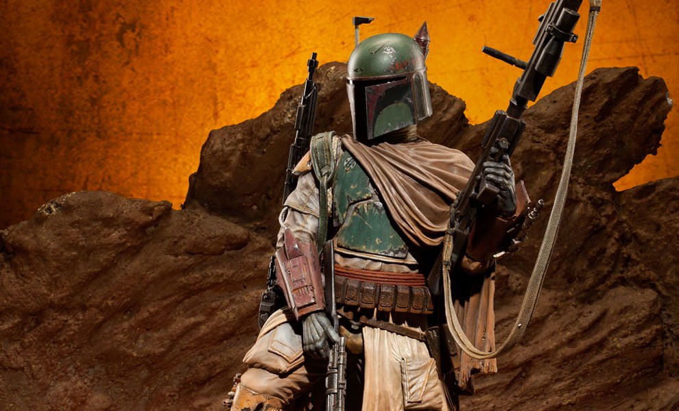 SIDESHOW - Star Wars - Boba Fett Mythos Maquette