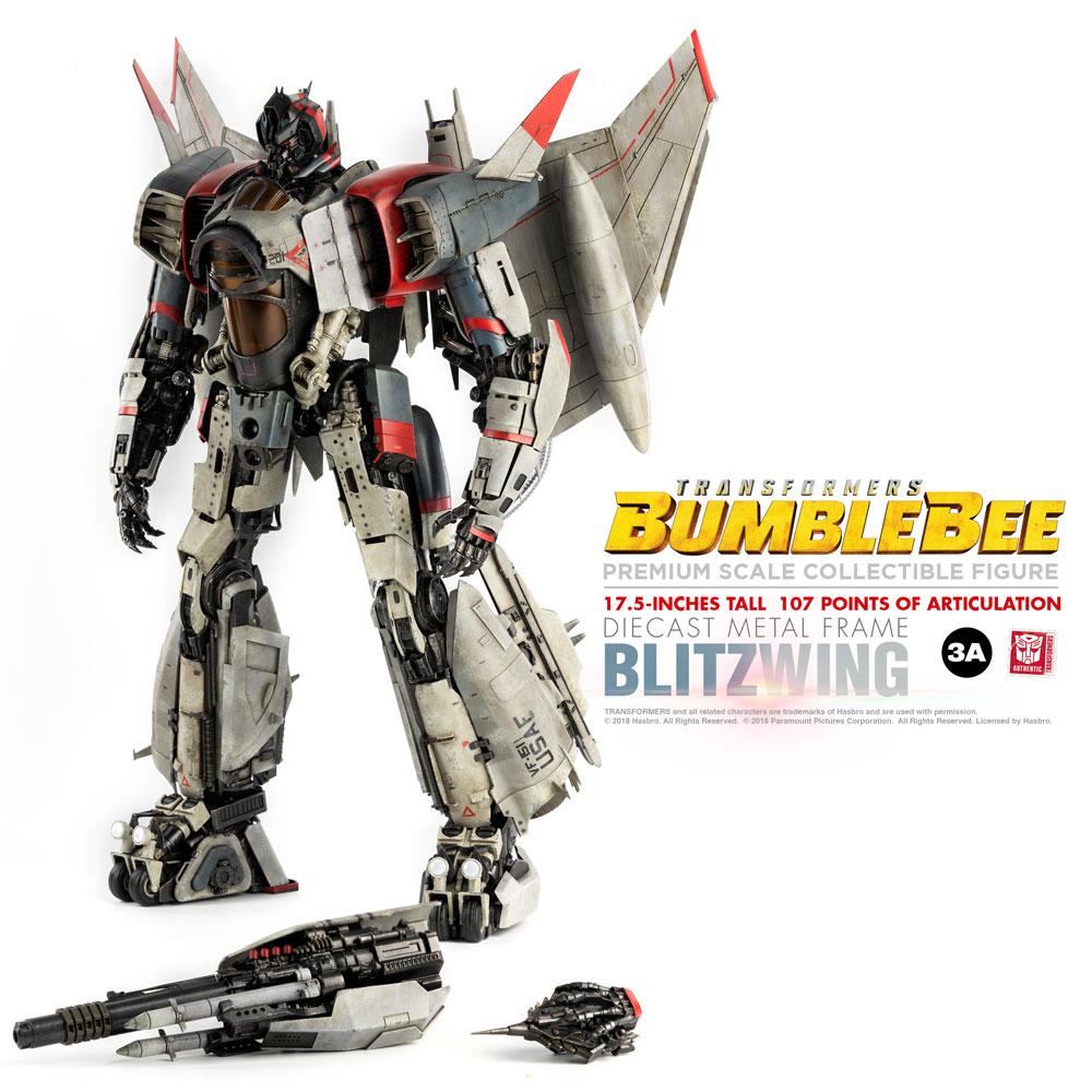 THREE A - Transformers - Bumblebee Premium Scale Action Figure Blitzwing