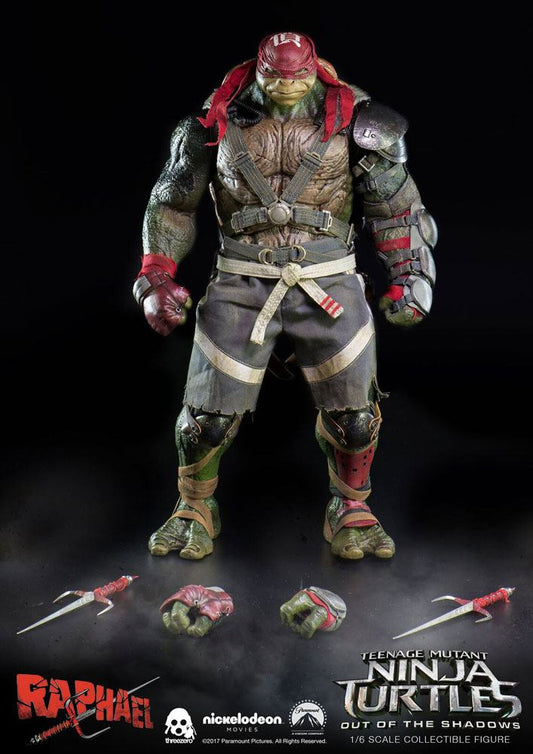 THREEZERO - TMNT Teenager Mutant Ninja Turtles Out of The Shadows Action Figure 1:6 Raffaello