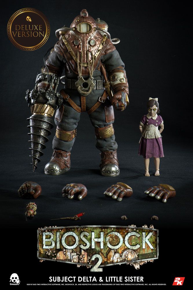 THREEZERO - Bioschock Subject Delta & Little Sister 2 Pack 1:6 DeLuxe Ver