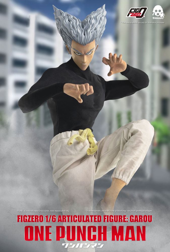 THREEZERO - One Punch Man Figzero Action Figure 1:6 Garou
