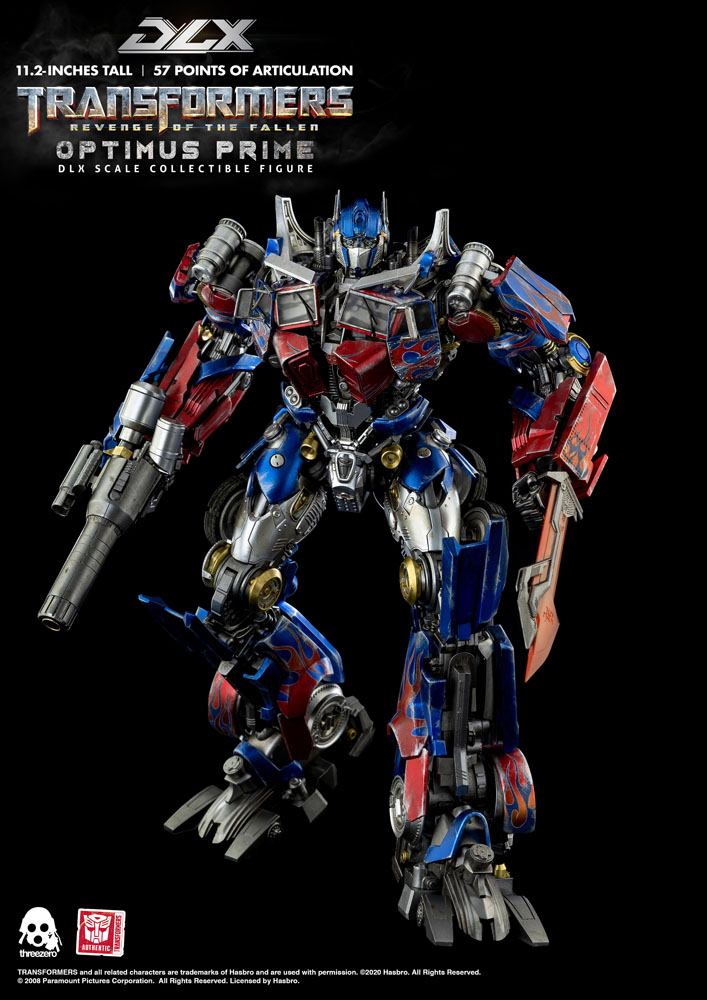 THREEZERO - Transformers Revenge of The Fallen DeLuxe Action Figure 1:6 Optimus Prime