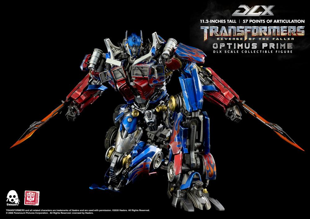 THREEZERO - Transformers Revenge of The Fallen DeLuxe Action Figure 1:6 Optimus Prime