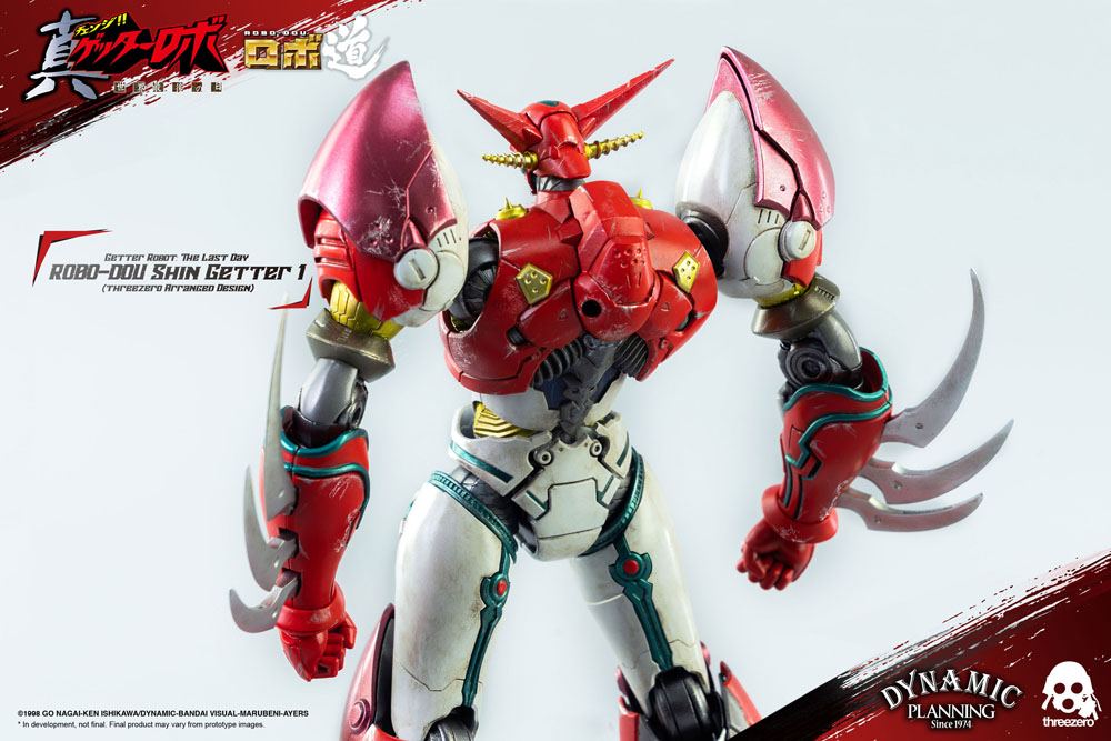THREEZERO - Getter Robot The Last Day Robo-Dou Action Figure Shin Getter 1 Anime Color Ver