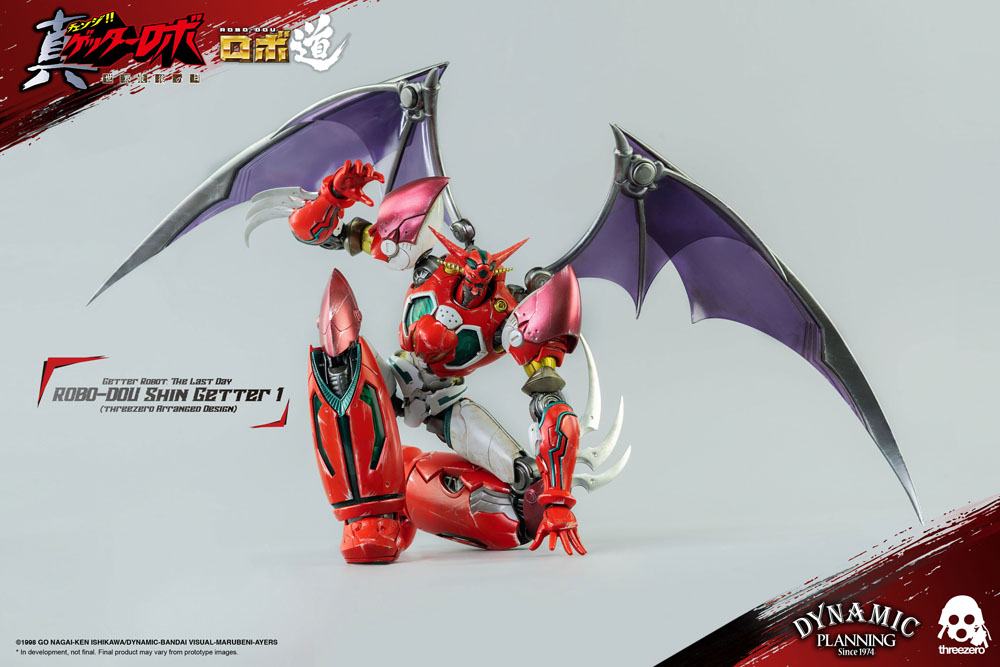 THREEZERO - Getter Robot The Last Day Robo-Dou Action Figure Shin Getter 1 Anime Color Ver