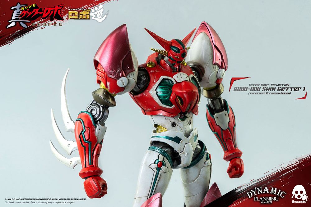 THREEZERO - Getter Robot The Last Day Robo-Dou Action Figure Shin Getter 1 Anime Color Ver