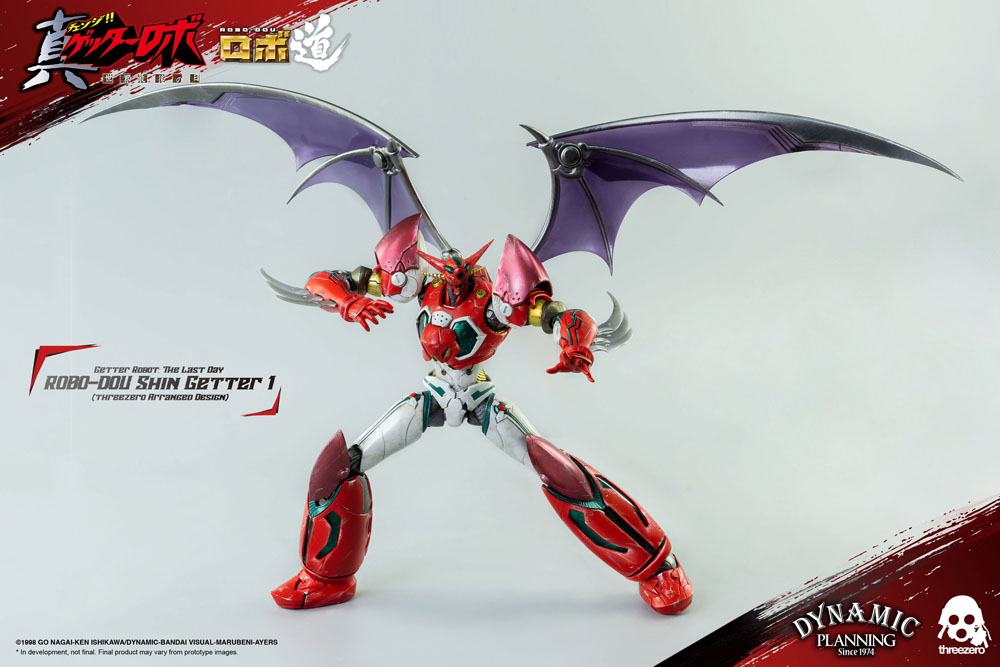 THREEZERO - Getter Robot The Last Day Robo-Dou Action Figure Shin Getter 1 Anime Color Ver