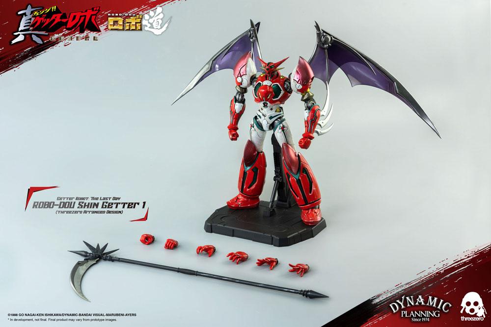 THREEZERO - Getter Robot The Last Day Robo-Dou Action Figure Shin Getter 1 Anime Color Ver