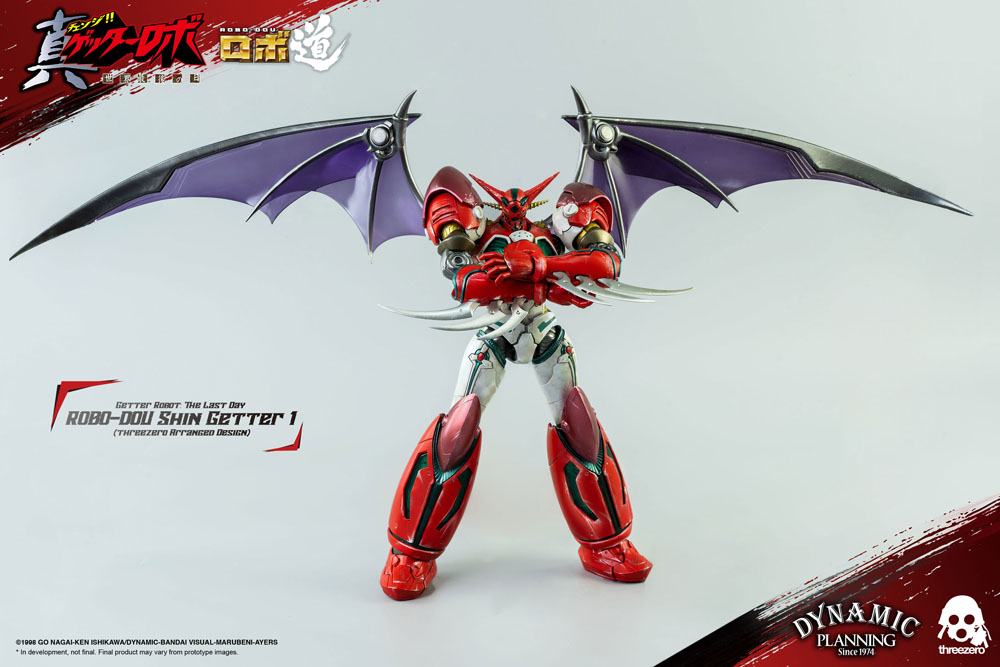 THREEZERO - Getter Robot The Last Day Robo-Dou Action Figure Shin Getter 1 Anime Color Ver