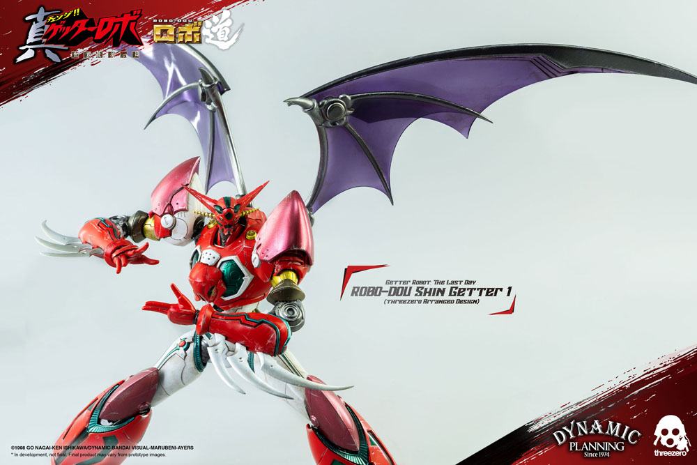 THREEZERO - Getter Robot The Last Day Robo-Dou Action Figure Shin Getter 1 Anime Color Ver