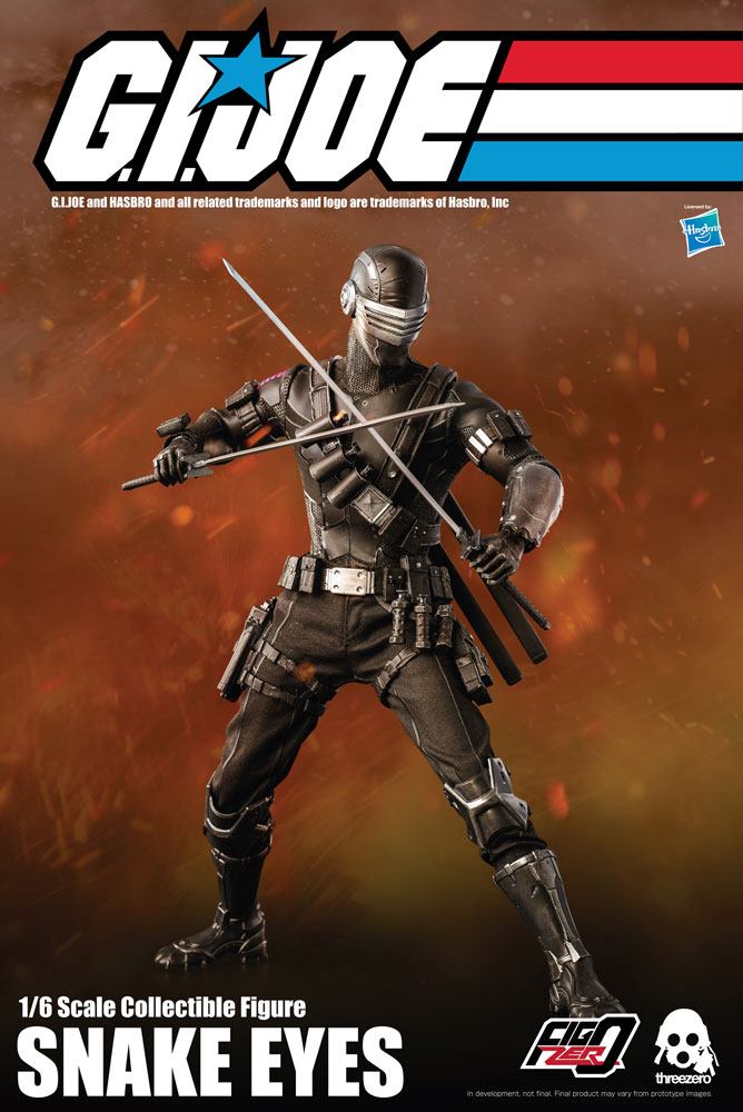 THREEZERO - G.I. Joe Action Figure 1:6 Snake Eyes