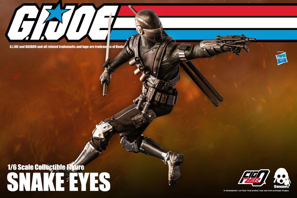THREEZERO - G.I. Joe Action Figure 1:6 Snake Eyes