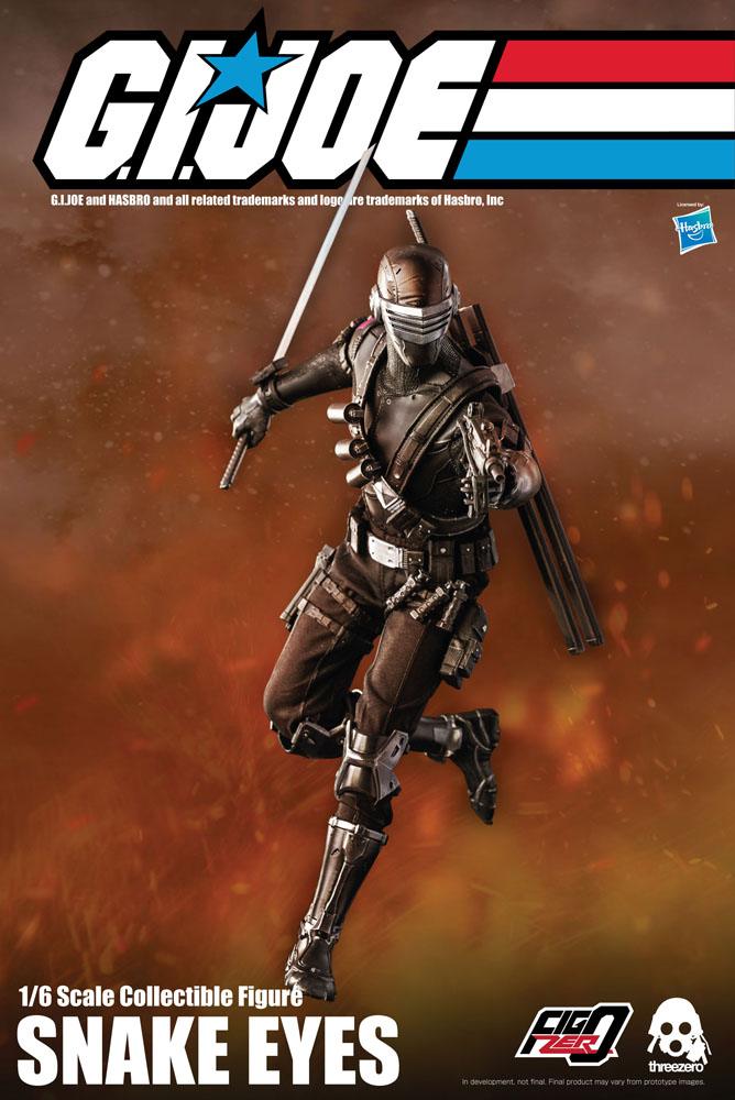 THREEZERO - G.I. Joe Action Figure 1:6 Snake Eyes