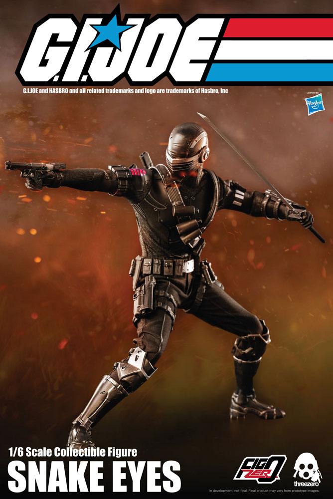 THREEZERO - G.I. Joe Action Figure 1:6 Snake Eyes