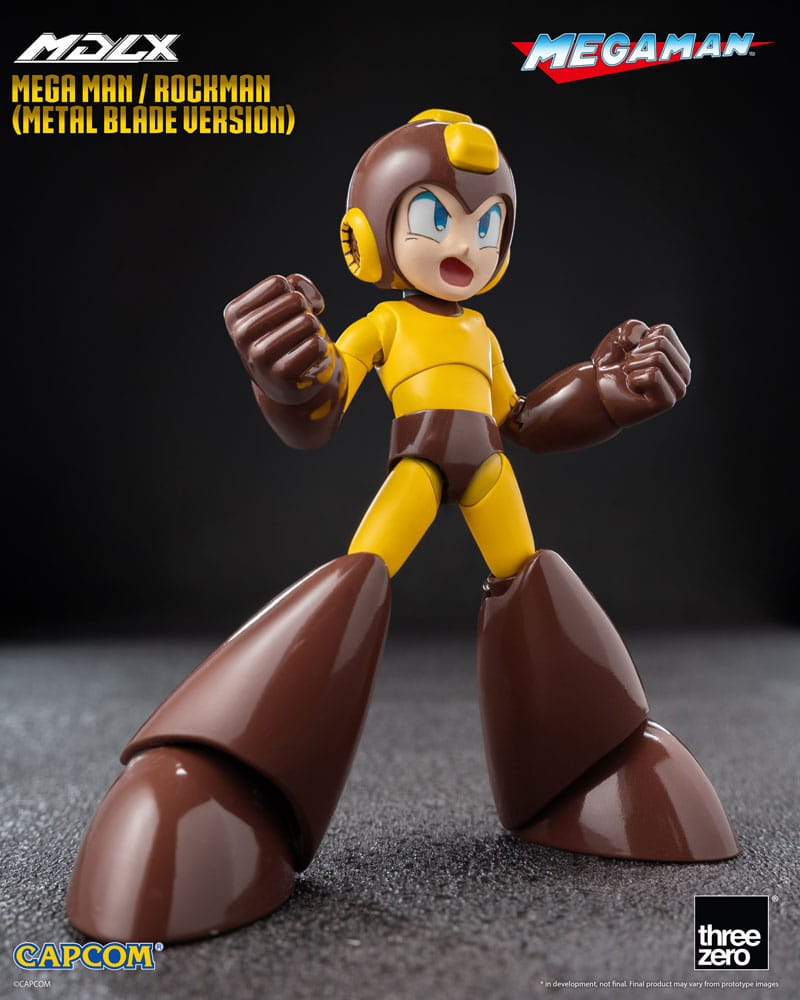 THREEZERO - Mega Man MDLX Action Figure Mega Man / Rockman (Metal Blade Version)