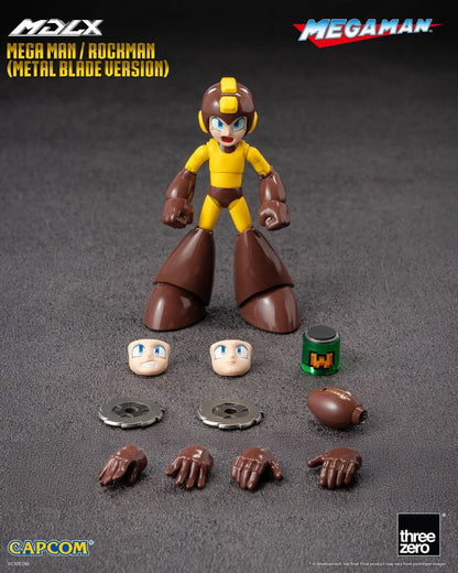 THREEZERO - Mega Man MDLX Action Figure Mega Man / Rockman (Metal Blade Version)