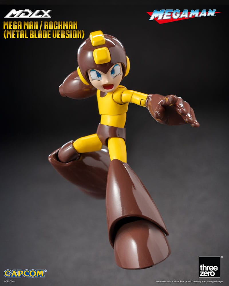 THREEZERO - Mega Man MDLX Action Figure Mega Man / Rockman (Metal Blade Version)