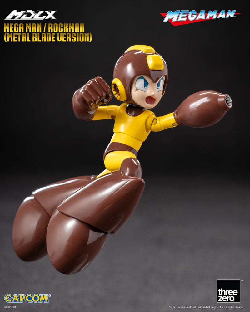 THREEZERO - Mega Man MDLX Action Figure Mega Man / Rockman (Metal Blade Version)