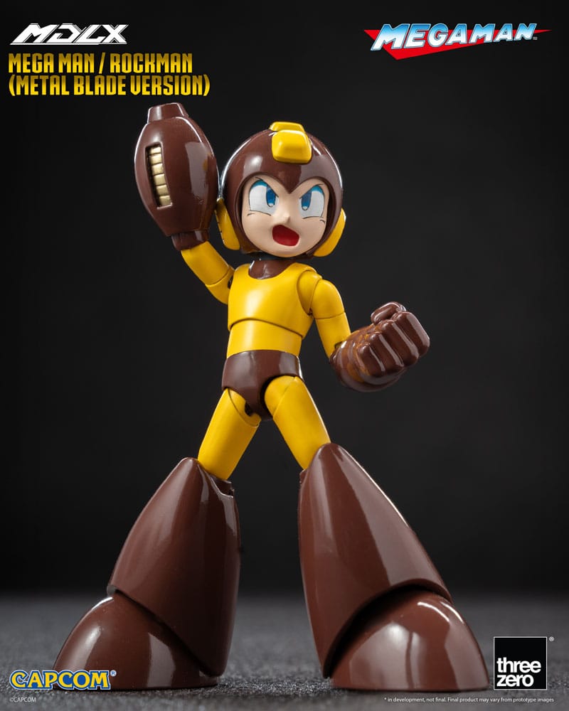 THREEZERO - Mega Man MDLX Action Figure Mega Man / Rockman (Metal Blade Version)
